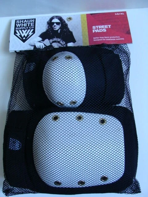 NUEVO Shaun Blanco Street Pads Talla LG/XL Street Skater Codo Rodilla Monopatín Juvenil Foto 1 de 2