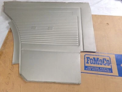 Trim Panel, LH Inner 1/4 Panel, Ivy Gold, 1967 Ford Fairlane, Fairlane 500, NOS - Image 1 of 4