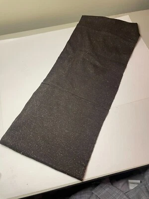 Bufanda Coldwater Creek Lurex Infinity negra 48" nueva con etiquetas Foto 1 de 3