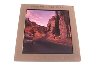 CHEDDAR GORGE, Somerset - große 2,25 Zoll Glasfolie (1959) - Bild 1 von 1