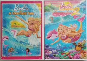 Barbie in a Mermaid Tale One & Two, DVD Bundle, Family, Children, Musical, Kids - Imagen 1 de 11