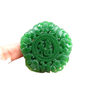 China,old  jade,collectibles, natural jade,jasper,rare bat, pendant A828 - Picture 1 of 7