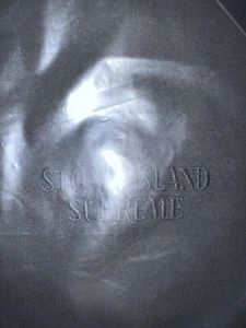 Supreme X Stone Island Striped Hoodie - Picture 1 of 2