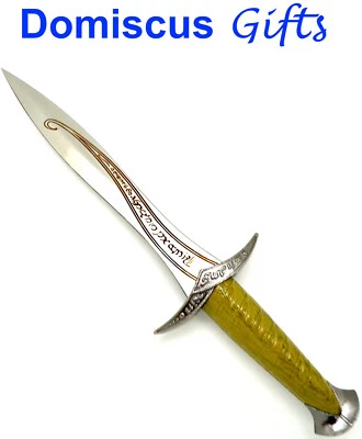 11 1/4" NEW! Light ELVEN FANTASY Medieval Hunting SWORD Dirk Knight DAGGER Knife - Image 1 of 4