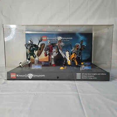 Lego Caballeros Reino "Exhibición Tienda Rara" Figuras 8703-8704-8705-8706 Foto 1 de 4