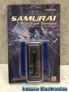 Samuri SPDP102 Platinum Plated 4/8 Gauge Power Distribution Block - Bild 1 von 1