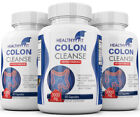 3 Healthy Fit COLON CLEANSE DETOX Max 3000mg Diet Pills Weight Loss Fat Burner