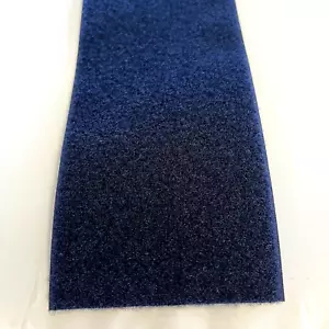 4" Velcro® Brand MIL-SPEC Dark Blue SEW-ON Type - LOOP(soft) SIDE only - 1 YARD - Picture 1 of 1