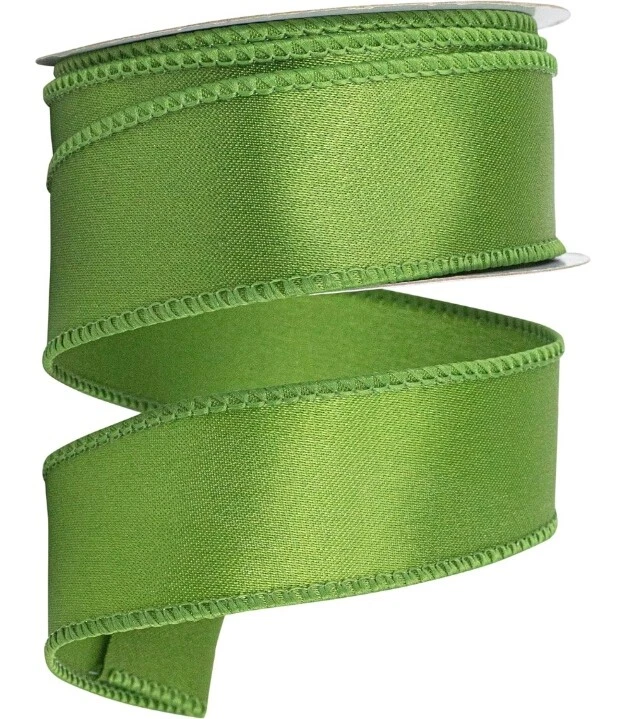 1.5 inch x 10 yards, Satin Wired Ribbon - Image 1 of 1