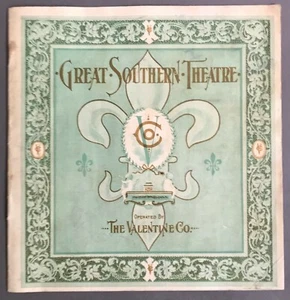 [Columbus, OH] Gran programa de teatro del sur (No. 68) ""Shore Acres"" 1899"  - Imagen 1 de 12