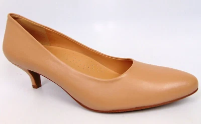 ¡NUEVO! Zapatos de vestir Trotters Kiera de tacón para mujer talla 9,0 N AA, cuero nude Foto 1 de 4