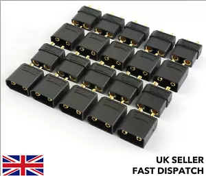10 x Pairs Black XT90 Male & Female Connectors/Plugs/Socket RC LiPo Battery RC - Picture 1 of 5