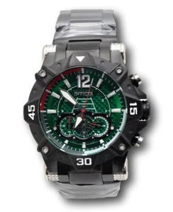Invicta Aviator Men's 52mm Green Carbon Fiber Dial Chronograph Watch 40487 - Picture 1 of 19