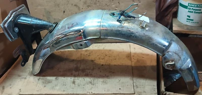 Guardabarros trasero Honda K6, K7, CB450 1973-1974 guardabarros luz trasera soporte de montaje Foto 1 de 4