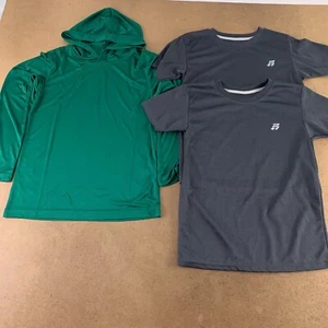 Youth Size 14/16 Team 365 Long Sleeve Hooded & Pro Athlete Short Sleeve Tees - Picture 1 of 7
