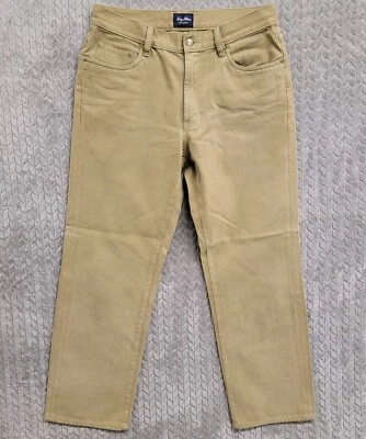 Indigo Palms Classic Fit Tan Jeans Pants Size 34x32 Actual 34x31 - Image 1 of 4