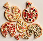Dollhouse Miniature Pizza Food Lot    (8) Slices Ur Choice 1:6-1:12