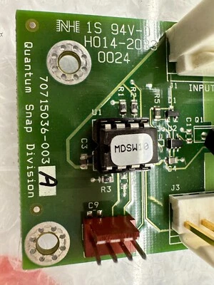 QUANTUN SNAP DIV 70715036-003 Power Supply Interface Board - Image 1 of 4