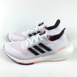 Adidas Ultraboost 21 Tokyo Running Shoes Grey White S23863 Mens Size 8 New - Picture 1 of 12