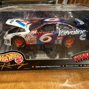 Hot Wheels Mark Martin No 6 Valvoline Diecast Race Car 1:24 Scale Select Vehicle - Picture 1 of 6