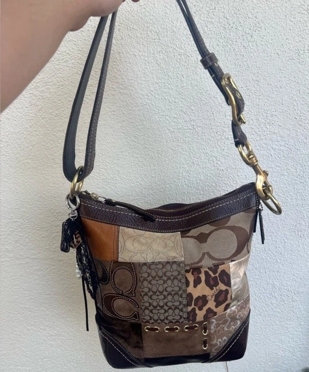 Coach Patchwork Animal Print Bags & Handbags for Women for sale | eBay