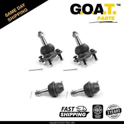 4 PC Front Lower & Upper Ball Joint Kit for Chevrolet K1500 GMC K1500 - Image 1 of 4