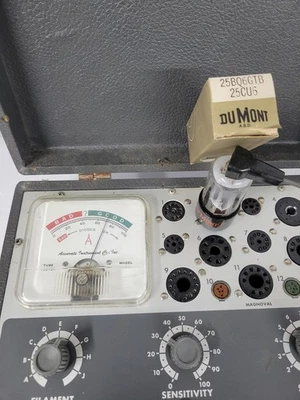 Tubos de vacío DuMont 25BQ6GTB 25CU6 NUEVO EN STOCK pruebas buenos Foto 1 de 2