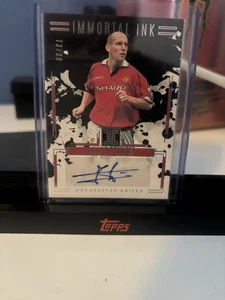 Panini Impeccable Premier League 24/25 Jaap Stam Immortal Ink Auto 73/99 - Bild 1 von 3