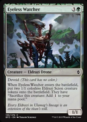 x1 Eyeless Watcher - Battle for Zendikar - NM - MTG - Image 1 of 1