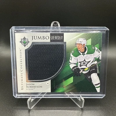 24-25 UD ULTIMATE JUMBO JERSEY JASON ROBERTSON 28/199 - Image 1 of 2