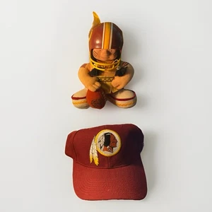 Vintage 1983 NFL Huddles Washington Redskins Collectible Plush and Display Hat - Picture 1 of 22