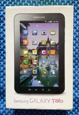 Tablet e Smartphone "SAMSUNG GALAXY TAB" (GT-P1000), WiFi, 3G Telefono, 7", GPS - Immagine 1 di 4