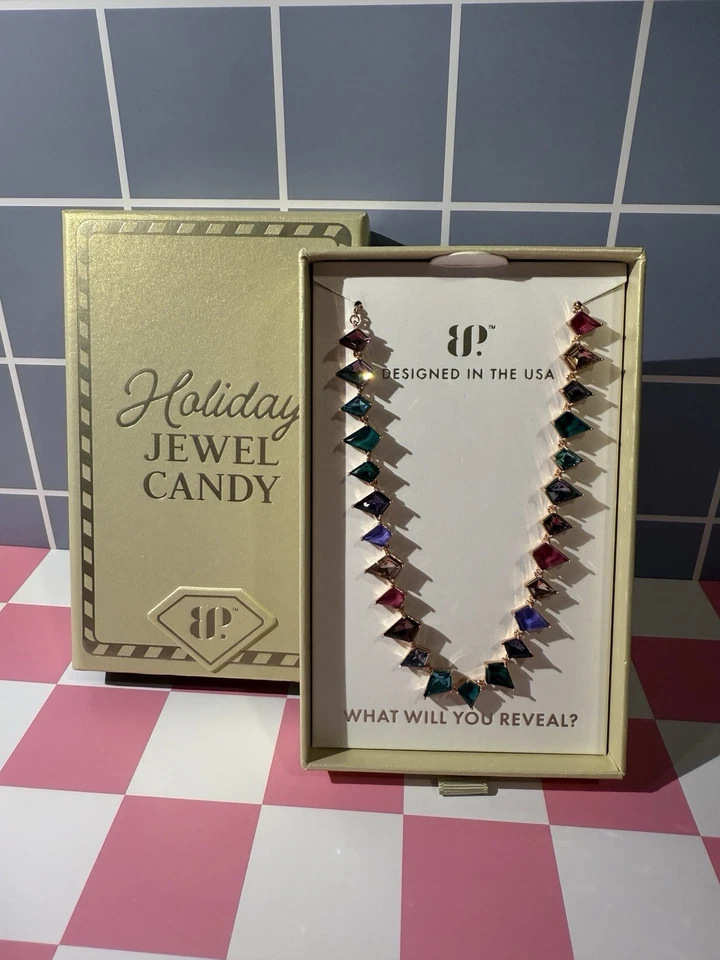 Caramelo BP Holiday Jewel helado a la perfección ciruela de azúcar encantada oro rosa NK31500 Foto 1 de 3