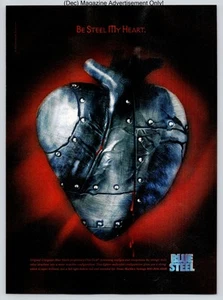 Blue Steel Be Steel My Heart Guitar Strings Promo 2002 Full Page Advertisement - Picture 1 of 4