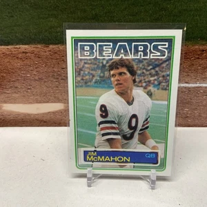 Tarjeta de fútbol americano Topps 1983 #33 Jim McMahon RC Chicago Bears novato - Imagen 1 de 2