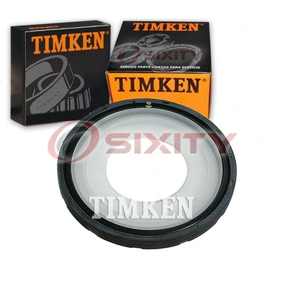 Timken Rear Engine Crankshaft Seal for 2009-2012 GMC Canyon 5.3L V8 Gaskets ju - Image 1 of 4