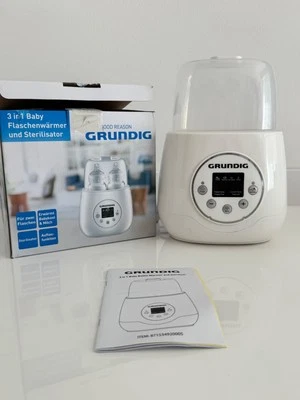 Grundig Flaschenwärmer 3in1, Sterilisator, Warmhalter, NP. 49,97€ -sehr gepflegt - Bild 1 von 4