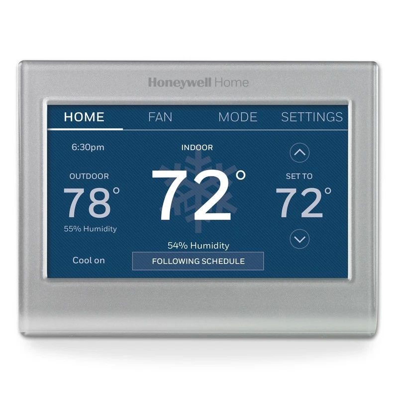 Honeywell RTH9585WF1004W Silver Wi-Fi Programmable Thermostat 9 H x 3 W in. - Image 1 of 1