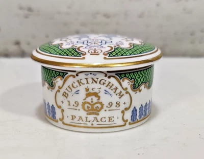 Букингемский дворец тонкой кости фарфора безделушка коробка 1998 Королевская коллекция Лондон - Изображение 1 из 4