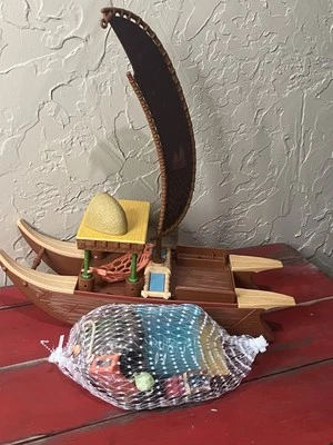 Disney Moana 2 Moana’s Adventure Canoa Juego Set Barco Foto 1 de 4