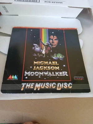 LASERDISC:   MICHAEL JACKSON... MOONWALKER  (EXTENDED PLAY)1988 - Image 1 of 4
