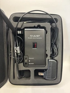 TX60RF Tragbarer Silent Disco Sender im Koffer. Schön! - Bild 1 von 7