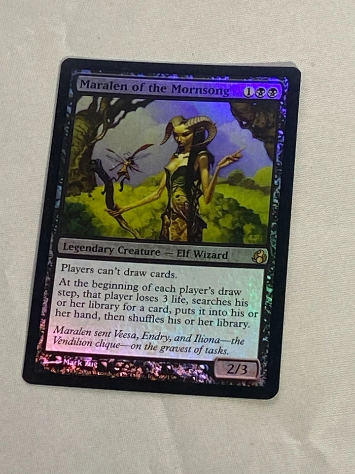 MTG FOIL Maralen of the Mornsong Morningtide Magic the Gathering - Image 1 of 2