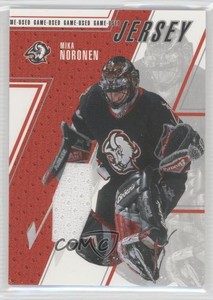2002-03 ITG Be A Player Between the Pipes Game-Used Jersey Mika Noronen #GUJ-20