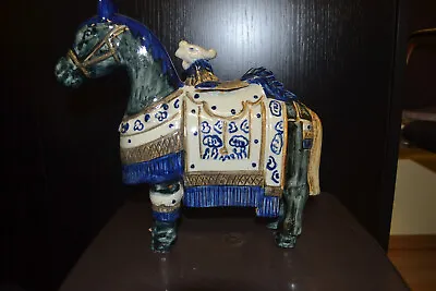 Seltenes U. Mystisches Pferd Mit Taube, Versch.Farben, Keramik,glasiert  Vietnam • 118€