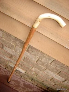 MOM-Nature 100% DOGWOOD CANE/walking-stick Hand-crafted functional original USA - Picture 1 of 7
