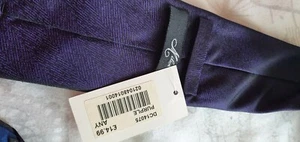 Milan Collection Purple Tie - Picture 1 of 4