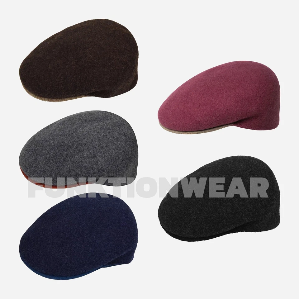 Kangol 504 Wool-S  Cap Size All Colors & Sizes | S, M, L, XL - Image 1 of 1