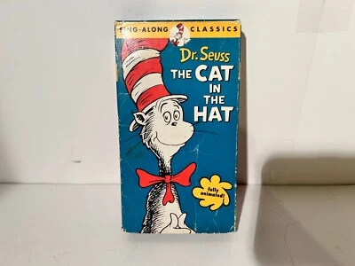Dr. Seuss Cat in the Hat Sing Along Classics 1971 ©1994 *BUY 2 GET 1 FREE VHS* Foto 1 de 4