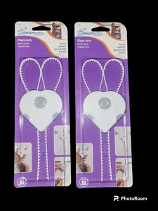 Dreambaby Child Safety Locks Door Cabinet Lock Baby Proofing 2 pack - Picture 1 of 7